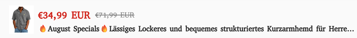 Weatsde Herrenhemd
